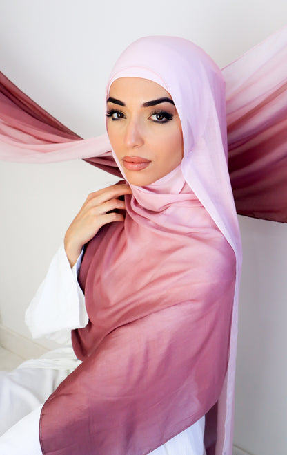 ROSE ombré hijab