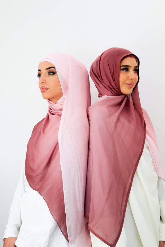ROSE ombré hijab