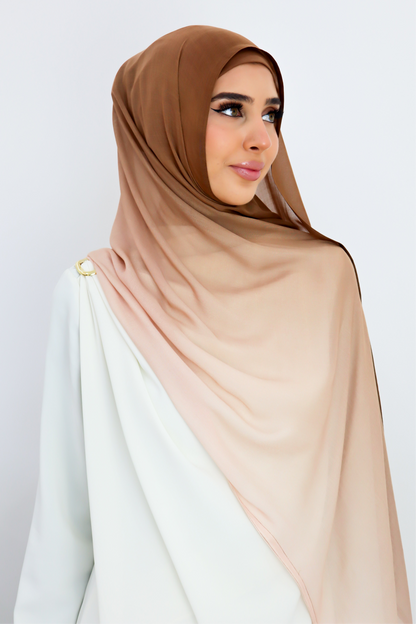 BRUNEL ombré hijab