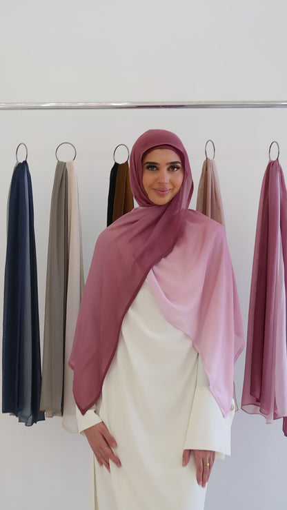 ROSE ombré hijab